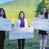 Pictured left to right:
1st place - Lexie Fritz
2nd place – Abbie Crutchfield
3rd place – Kristen Fleming
Faculty Sponsor – Dr. Emily Kate Bowen