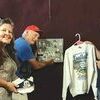 Tracy Buckles, Randy Blair and Gary Bush display Appalachia memorabilia.  SUBMITTED PHOTO