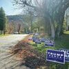 Campaign signs line the route to Big Stone Gap town hall for Tuesday’s election.  TERRAN YOUNG PHOTO