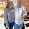 Student Marley Brooks poses with grandfather Nick Brewer, a former mine inspector.  PROVIDED BY UVA WISE