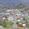 This gorgeous view looking up Wood Avenue in Big Stone Gap comes from Aireel Drone (www.aereeldrone.com) and was posted to the town visitor center’s Facebook page.  AIREEL DRONE PHOTO